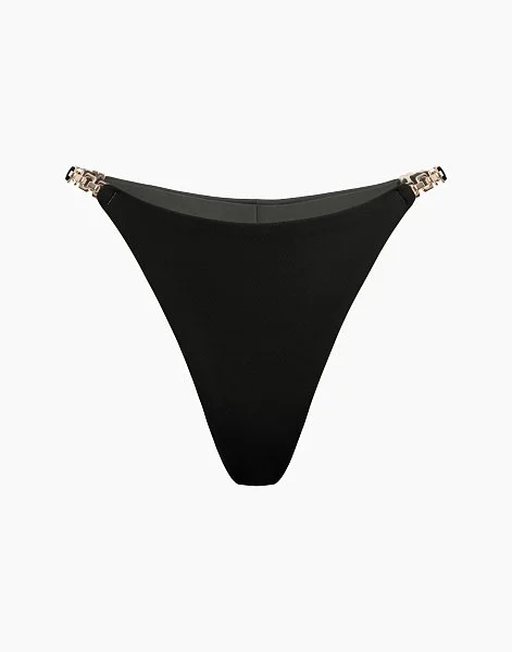 Пляжные трусики бразилиано INCANTO ID818 черный - 5