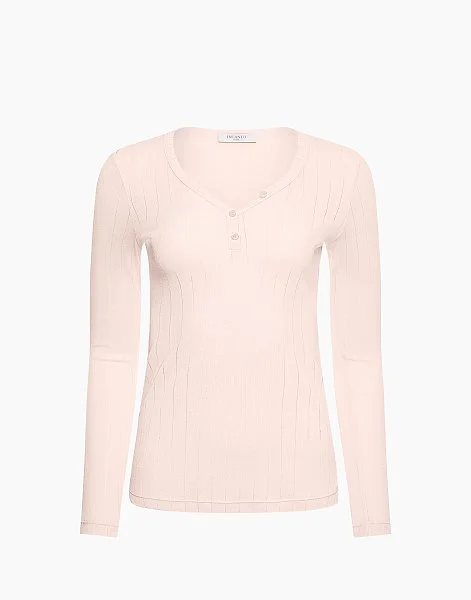 Лонгслив с длинными рукавами PD1089 молочный - 5