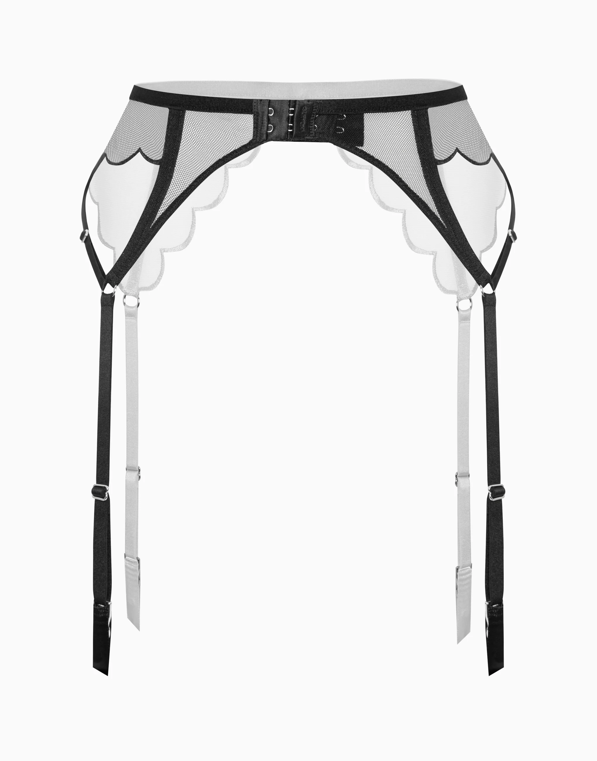 Пояс для чулок INCANTO CD896 черный - 5