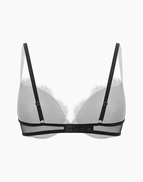 Бюстгальтер с формованными чашками на перемычке Calgary CD1029 черный - 2