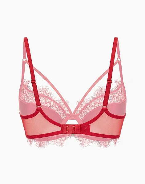 Бюстгальтер с мягкими чашками и спонжевой поддержкой на стане Sofia CD1136 красный - 5
