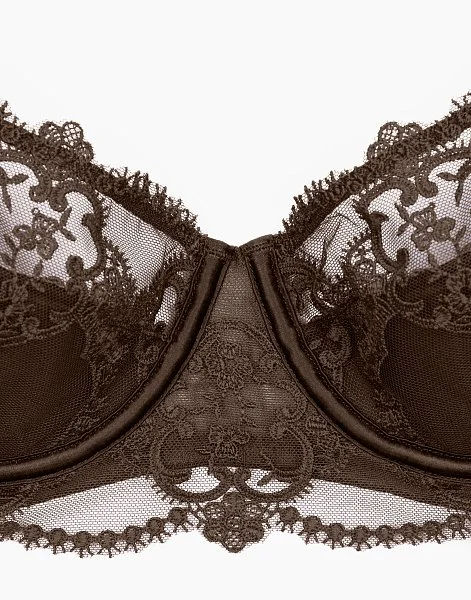 Бюстгальтер с мягкими чашками и спонжевой поддержкой на стане INCANTO CD455 коричневый - 5