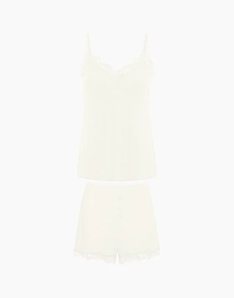 Комплект топ и шорты MD1200 ваниль - 4