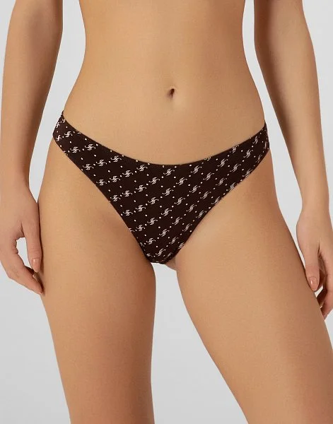 Набор из 3-х хлопковых трусиков слипов средняя посадка MD994 - 2