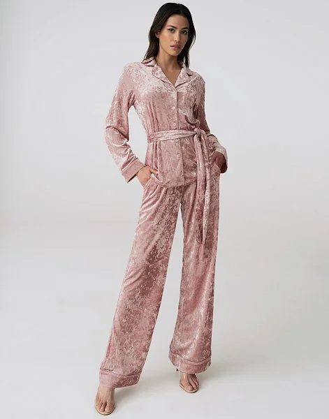 Брюки PD1135 пудрово-розовый - 2