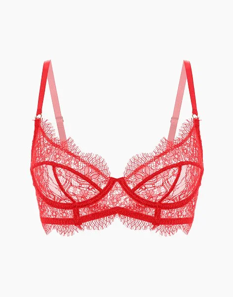 Бюстгальтер с мягкими чашками на стане Virginia CD1006 гранатовый - 3