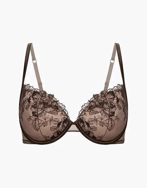 Бюстгальтер с формованными чашками на перемычке Calgary CD1019 - 4