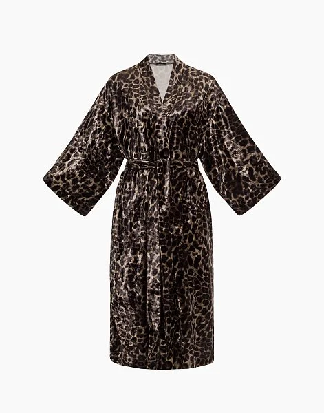 Халат с рукавами 3/4 PD1135 миндальный - 1