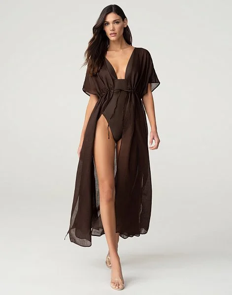 Что надеть поверх купальника: накидка, туника, парео или платье? - 1-1-3