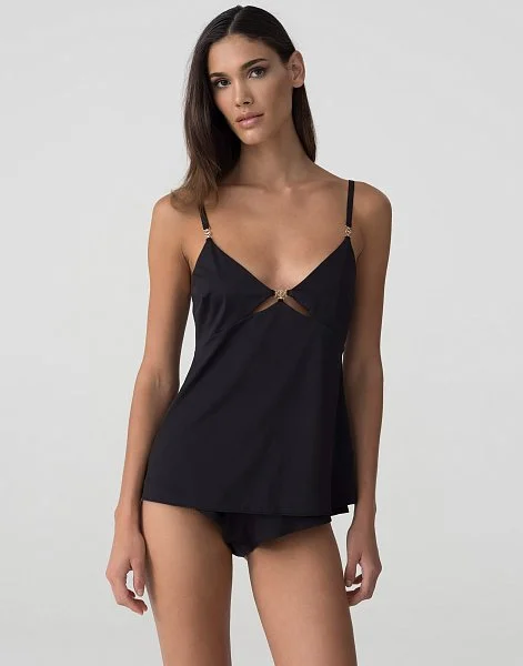 Комплект топ и шорты CD1062 черный - 1