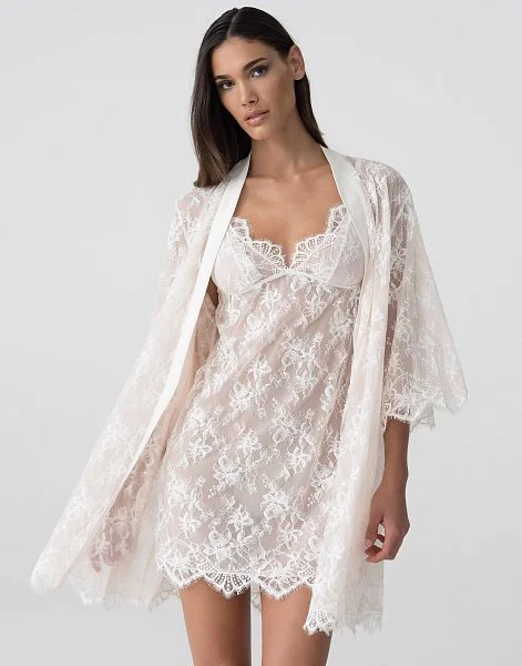 Сорочка на бретелях PD1084 латте - 5